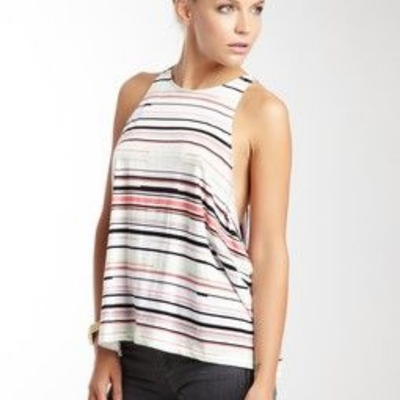 Cheap Monday Striped Angela Tank Top - Picture 1 of 6
